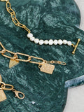 Tranquil Chain Bracelet - Pearl