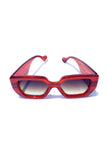 Soho Sunglasses -Red/brown