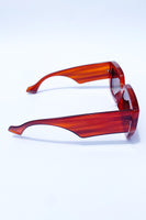 Soho Sunglasses -Red/brown