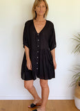 Talia Summer Dress - Black